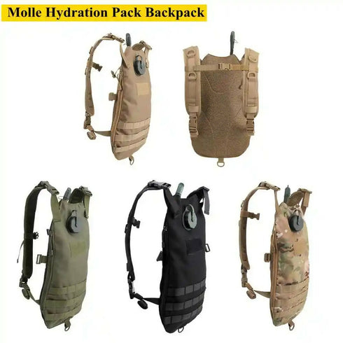 Military Bag with Water Bladder Holder
